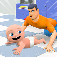 Tiny Prankster: Run from Daddy