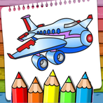 Coloring Airplane game