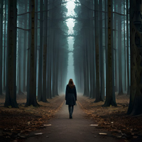 Dark Haunted Forest Survival