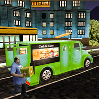 US Delivery Truck 3D Game
