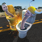 Head Derby Toilet Crash Test
