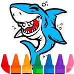 Mageledon Shark Coloring