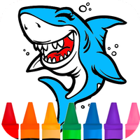 Mageledon Shark Coloring
