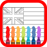 Flags Colouring Book
