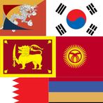 48 Bandeiras Da Asia Desafio