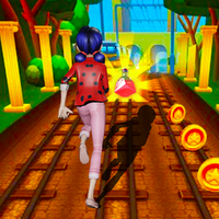 Subway Lady Princess Girl Run