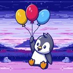 Balloon Penguin