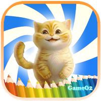 Kitten Coloring Pages.