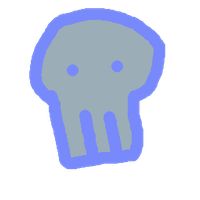 Falling Skull:  Pineapple