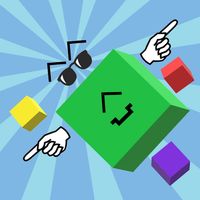 Cube behind the fence