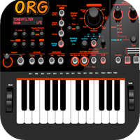 Org Piano:Real Piano Keyboard
