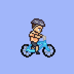 Pixel bike racer