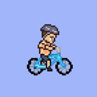 Pixel bike racer