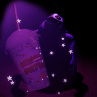 Grim Shake Purple Monster 3D