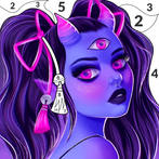 Illusion Color by Number