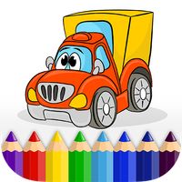 Boys Coloring Book: Cars