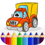 Boys Coloring Book: Cars