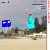 Sauberer Strand