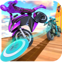 Superhero Bike Racing Game 3D