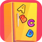 English Letters Fridge