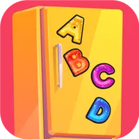 English Letters Fridge
