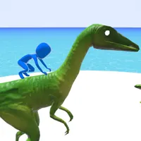 Riding Dinosaur!