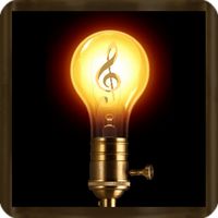 Steampunk flashlight with musi