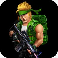 Metal Gun Soldiers Shooting