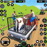 Animal Transport Truck Driving