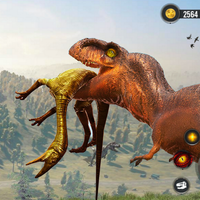 Real Tyrannosaurus Trex Fight