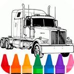 Trailer Truck Coloring Pages