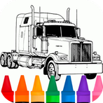 Trailer Truck Coloring Pages