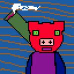 Piggy si shooters Jungle games