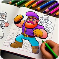 Brawl Stars Coloring Book