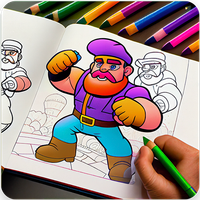 Brawl Stars Coloring Book