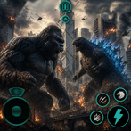 Monster King kong vs Godzilla