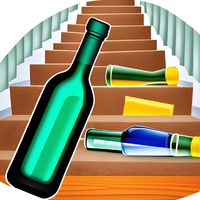 Bottle on stairs ASMR!