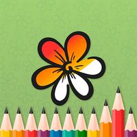 Coloring Flowers: Perfect Book