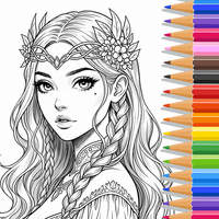 Princess Coloring:Drawing Game