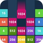 Drop & Merge the Number Puzzle