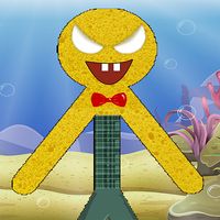 stickman sponge rope hero