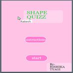 Rishika's Maths shape quiz