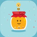 Bounce and collect smiley ball