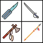 Cold arms: edged and bladed we