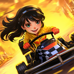 cali super karting girl
