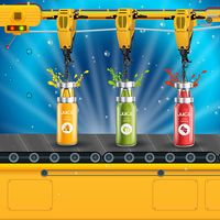 Slushy Fruit Juice: Bottle Dri