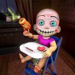 Scary Baby Pink Horror Games