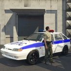 Авто Полиция Лада 2114 Краш