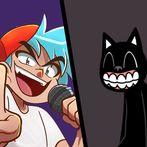 Cartoon Cat Friday Night - FnF