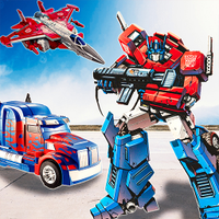 Robot Car Transform Crime City